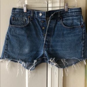 Levi jean shorts